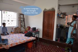 La stanza comprata alla famiglia di Hena